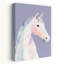 «Pastel Dream Horse», impression d'art mural lavande-133189936