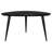 Xander Black Triangular Solid Wood Coffee Table
