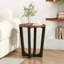 Table d'appoint en bois massif ACACIA