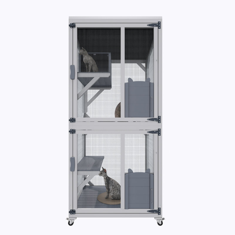 La terrasse pour chat à plusieurs niveaux Voyager