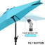 Parasol d'extérieur 7,5 'avec inclinaison et manivelle-2138892200