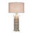 Woven Stone Table Lamp