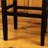 30-Inch Backless Ivory Leather Counter Stool
