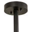Luminaire suspendu de style lanterne noire à 1 lumière Fulton-96239664