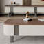 Table basse rectangulaire de style ancien-106260685