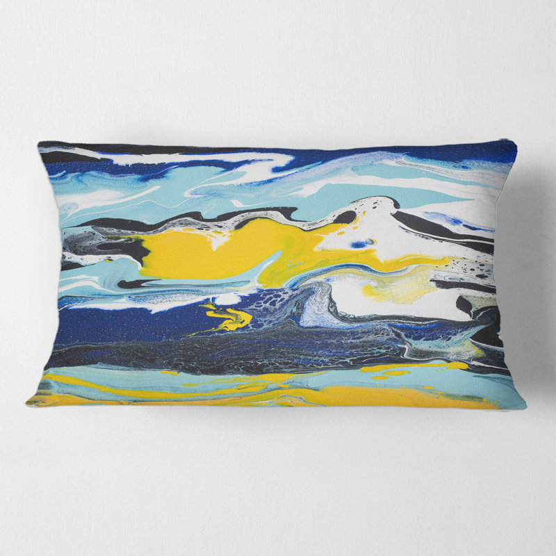 Marble Composition II Rectangular Pillow Cover & Insert