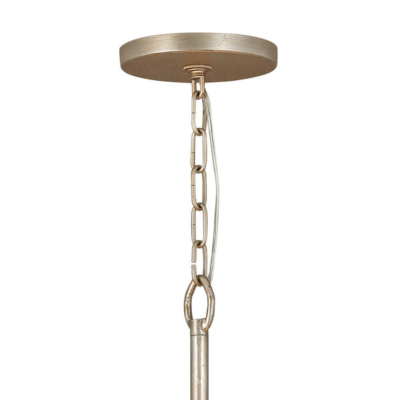 Lustre unique à 12 lumières avec accents de cristal Reverie