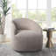 Chaise pivotante rembourrée à 360 degrés-532593309