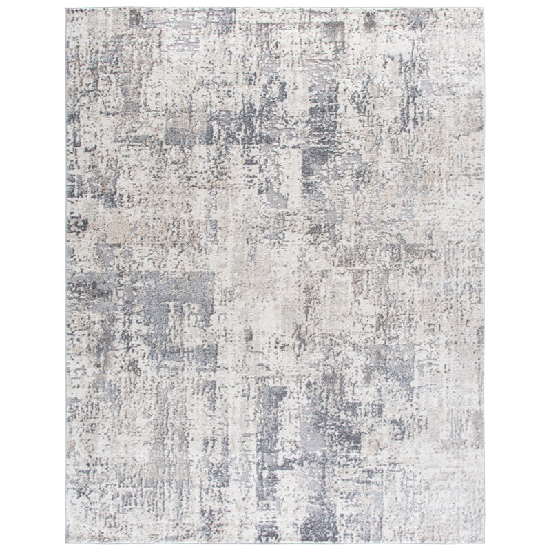 Tapis abstrait Hankan Performance, Rectangle 8 pi x 10 pi