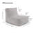 Studio Armless Indoor Bean Bag Lounger-118602359