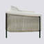 Chaise d'appoint avec extérieur en corde