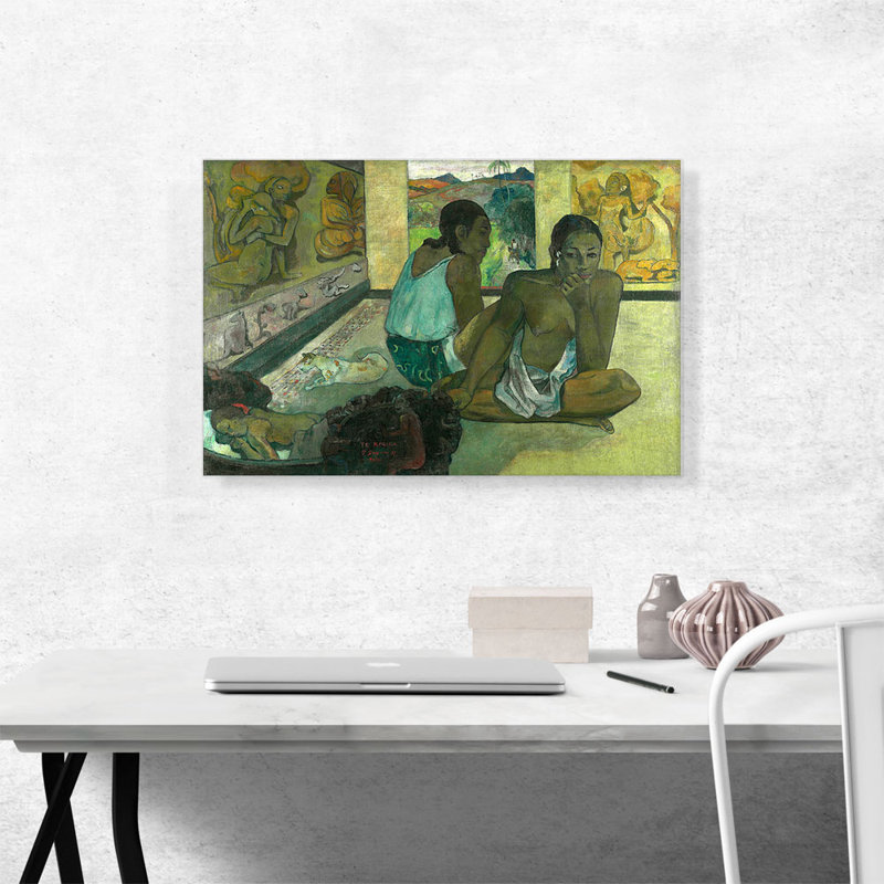 «The Dream Te Rerioa 1897», reproduction, H 18 po x l 26 po x P 0,75 po