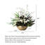 Bouquet de fleurs artificielles haut de gamme pour le salon et le décor de table