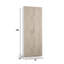 Gursewak 2 Door Manufactured Wood Wardrobe