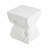 Cleo Outdoor Paito Modern Minimalist MGO Side Table, White