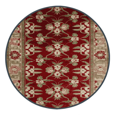 Machine Washable Art Deco Brown Area Rug
