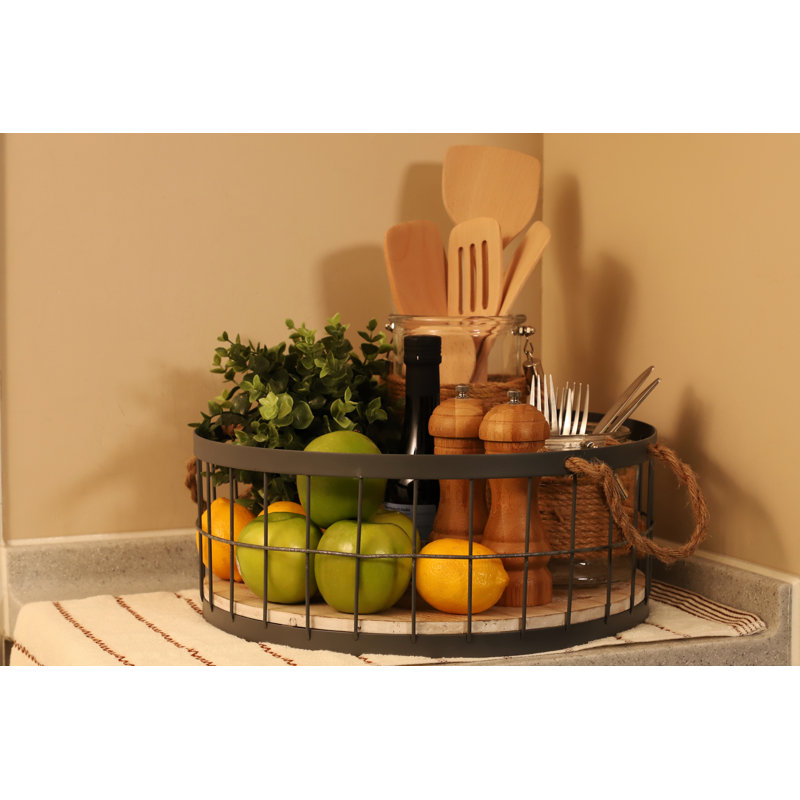 Gracie Oaks Decorative Basket