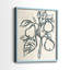 Encre poire branche I - impression encadrée de qualité supérieure - prête à être accrochée - aucun clou requis - aucun clou requis-108019339-108019345