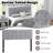 Annett Upholstered Linen Panel Headboard