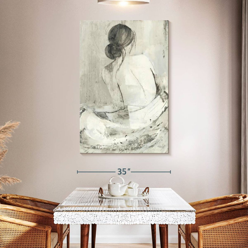 Leisha Evening Neutral, 51" H x 34" W