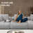 Modular Sectional Sofa Couch, Oversized Free Combination Deep Seat Sofa, Cushion Covers Removable & Washable, Fabric, Down Filled-109681811