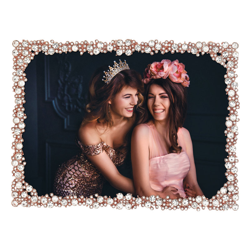 Princess Metal Picture Frame, 5" x 7", Gold