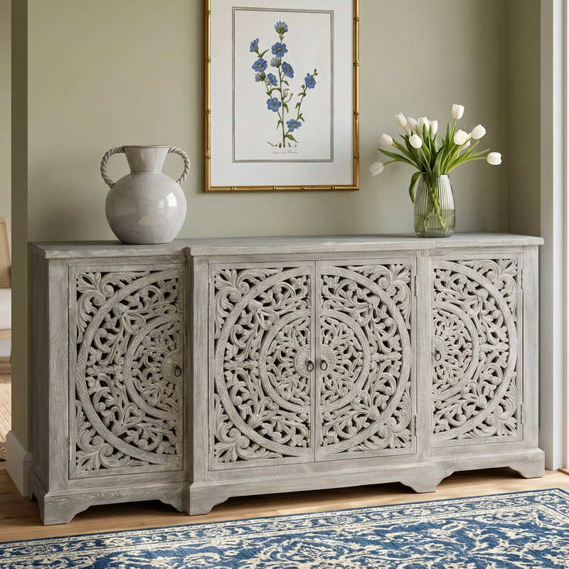 Clairabelle 72'' Solid Wood Sideboard