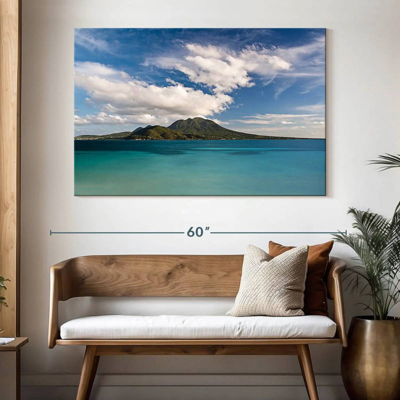 Gillard Nevis Island, H 34 po x l 51 po