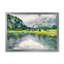 Paysage, art mural sur toile, rivière d'été, reproduction d'art - Paysage d'été avec rivière-67417818-67417810