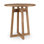 West Bay Outdoor Round Teak Bar Table