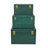 Sable Set of 3 Trunks with Gold Handles-1770431818