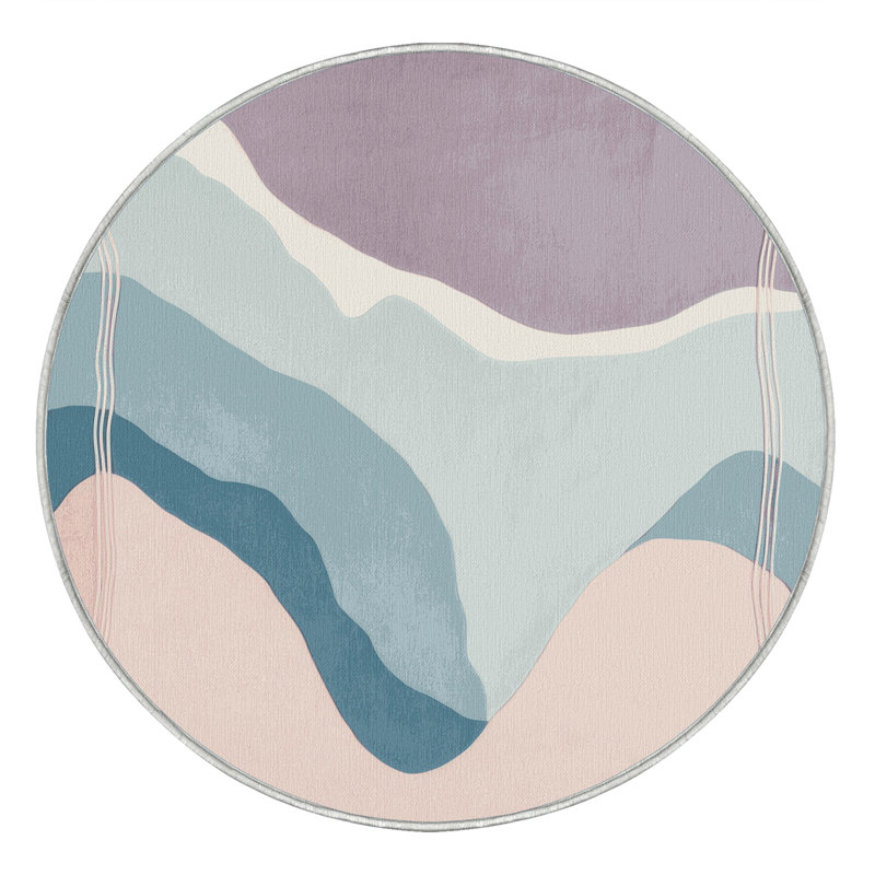 Crystal Waters Rug, Round 8'