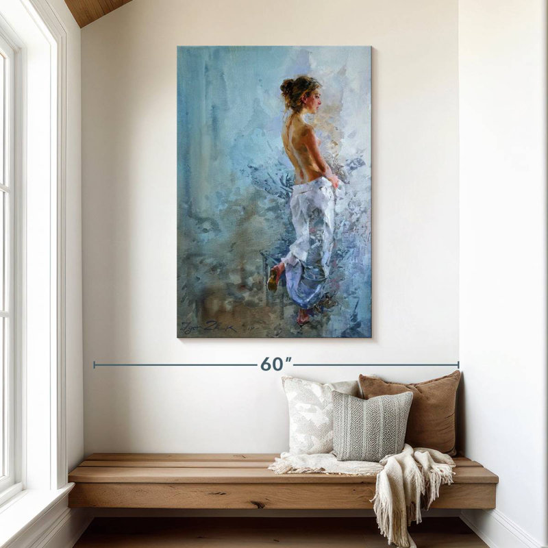 Leisha At The Window, 48" H x 32" W