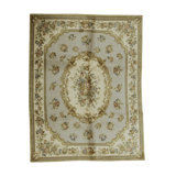 Savonnerie Wool Oriental Area Rug