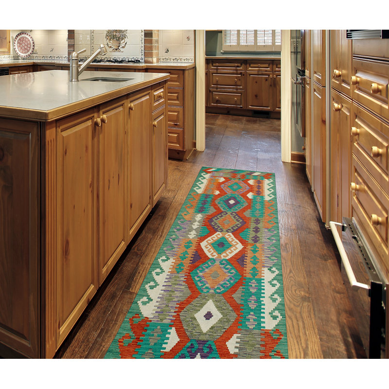 Flatweave Walton Red Runner