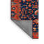 Machine Washable Tabriz Brown Area Rug-1568356345