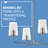 4-Light Single Tier Chandelier with Clear Tapered Glass Shades-69559486