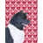 Akita (noir et blanc)