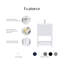 Meuble-lavabo simple chromé 24 po Putcha Viola-1406643224-1406643229