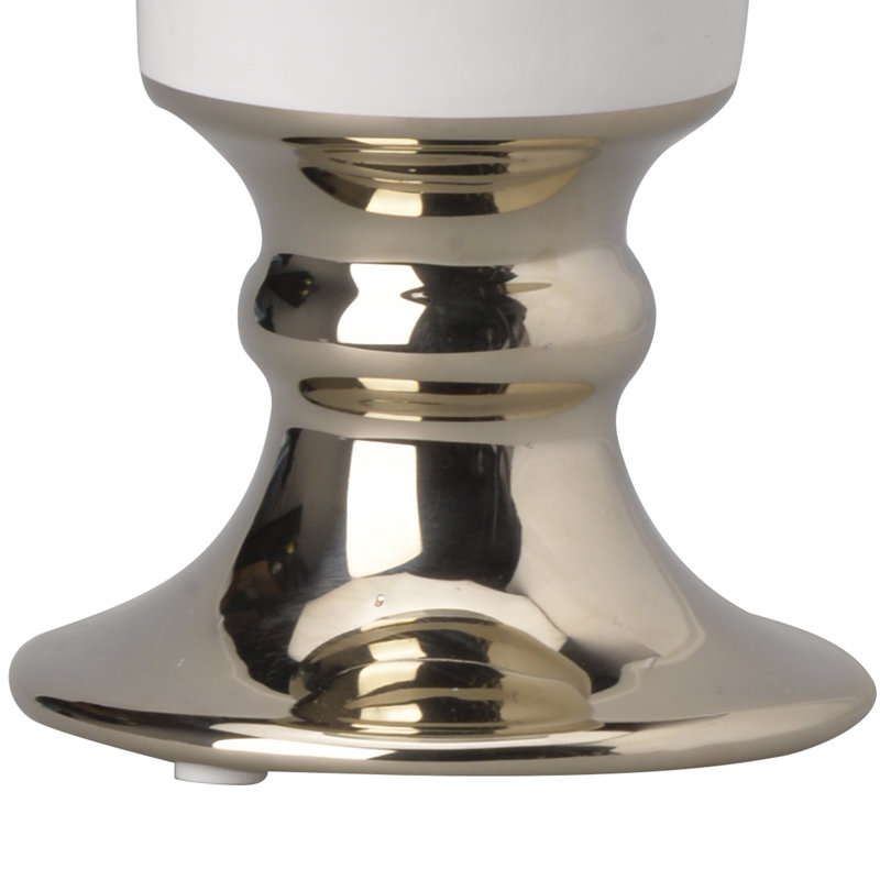 Vase de table sur pied Thies, H 7,9 po x l 4,3 po x P 4,3 po
