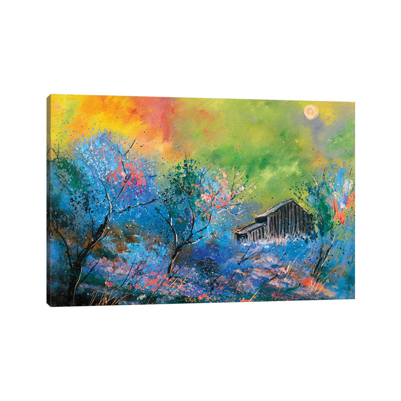 Old barn 1 Piece Wrapped Canvas Wall Art, 66.04 cm H x 45.72 cm W