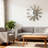 Jeni Mirrored Starburst Wall Clock