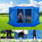 15x15ft Pop Up Gazebo Screen Tent Screen House for Camping, 15x15 Screen Room with Mosquito Netting, Hub Tent Instant Screened Canopy with Carrying Bag and Ground Stakes-106897512