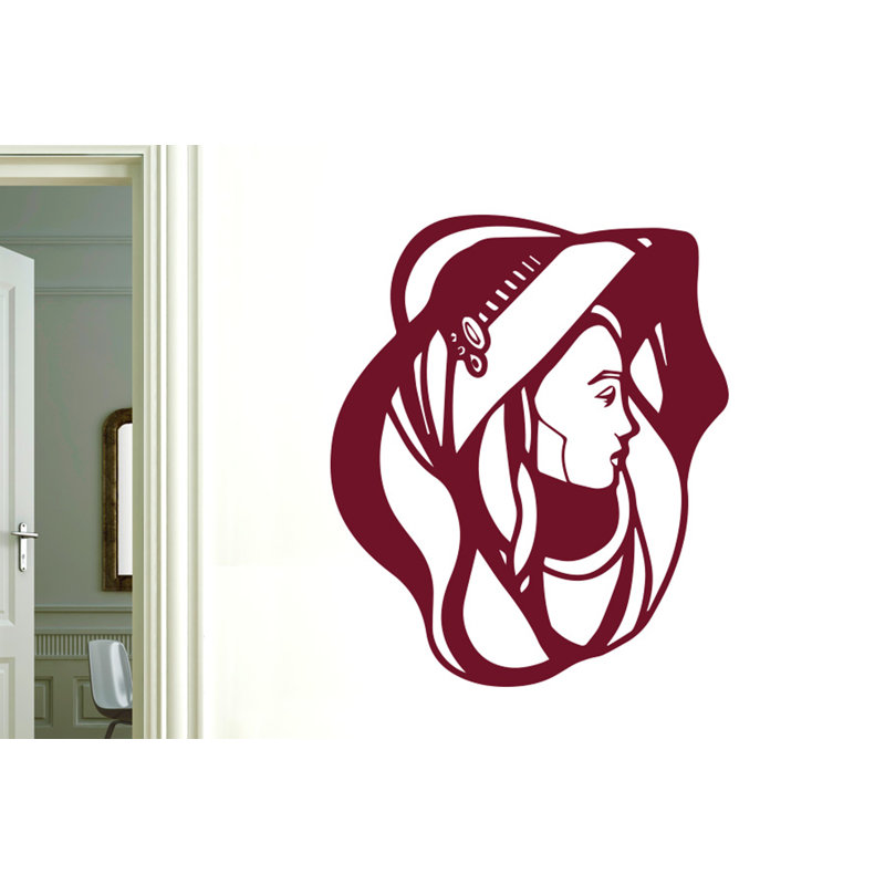 Wall Decal, Burgundy, Large