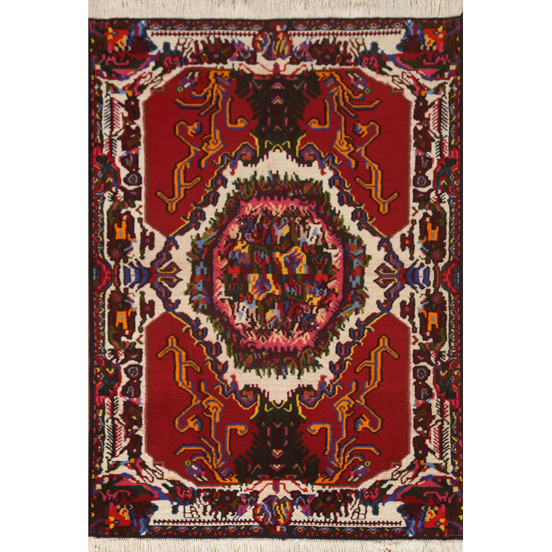 Tapis noué à la main 4 x 5