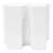 White 3 Modular Side Tables With Interlocking Design, 200lb Capacity For Indoor And Outdoor Display Areas Functionality