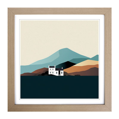 Scotland Minimalism No.2 - Framed Print
