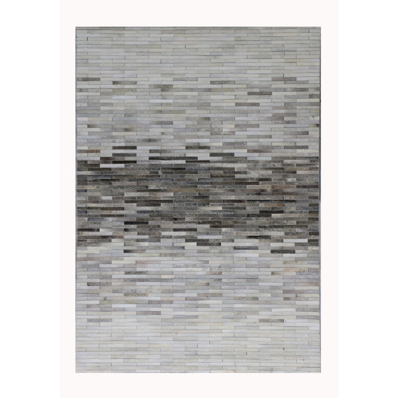 Tapis noir / gris / blanc Galaxy, Rectangle de 10 pi x 14 pi