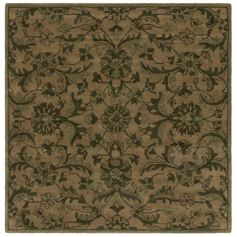 Dunbar Hand Tufted Wool Floral Rug