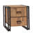 21.65'' W Particle Board / Chipboard Nightstand